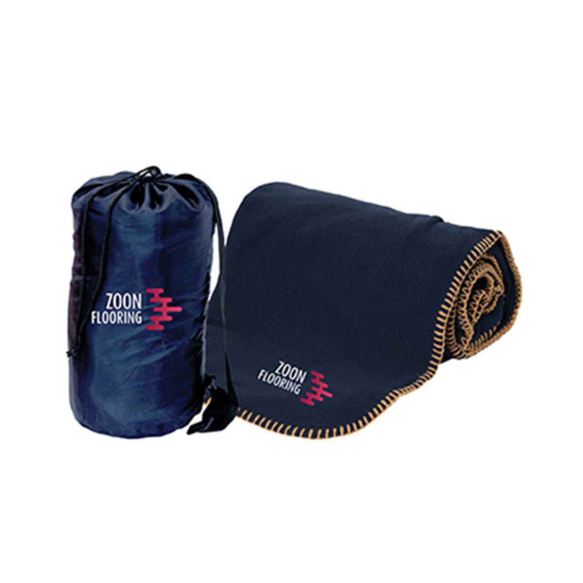 Fleece blanket in a bag Inkmule